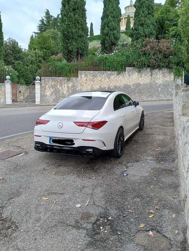 Usata Mercedes CLA200 Premium 163 CV (119 kW) 2019 Bianco Coupé