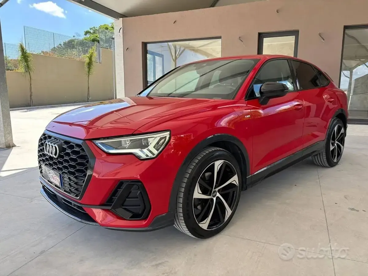 Usata Audi Q3 S-Line 150 CV (110 kW) 2020 Rosso SUV