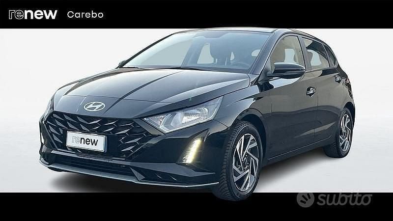 Usata Hyundai i20 100 CV (73 kW) 2025 Nero Monovolume