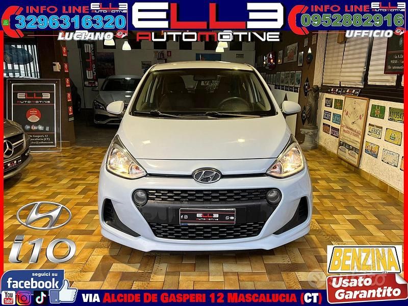 Usata Hyundai i10 66 CV (48 kW) 2019 Grigio Utilitaria