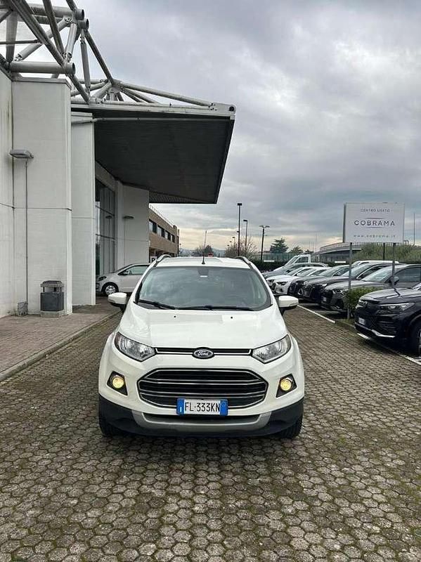 Usata Ford Ecosport Titanium 95 CV (69 kW) 2017 Bianco SUV
