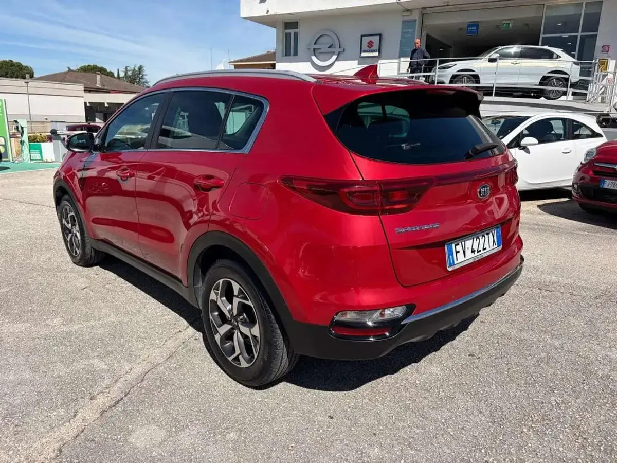 Usata Kia Sportage 116 CV (85 kW) 2019 Rosso SUV