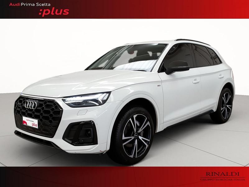 Usata Audi Q5 S-line plus 204 CV (150 kW) 2021 T9 bianco ibis SUV