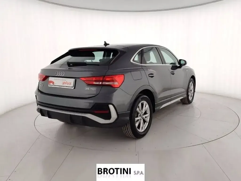 Usata Audi Q3 Sportback S-Line 150 CV (110 kW) 2020 Grigio metallizzato SUV