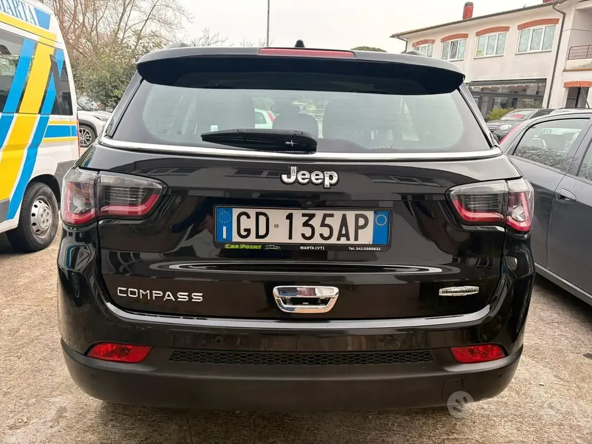 Usata Jeep Compass Longitude 120 CV (88 kW) 2020 Nero SUV