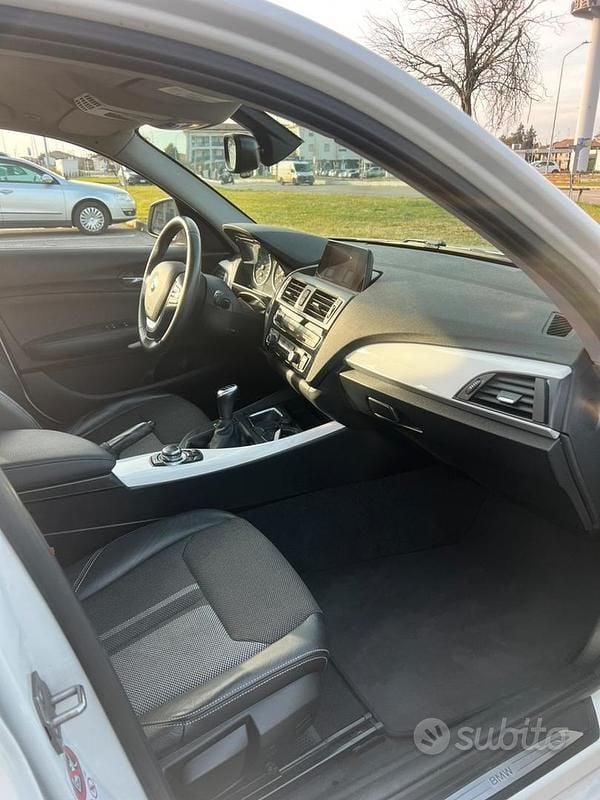 Usata BMW 114 2015 Bianco Utilitaria