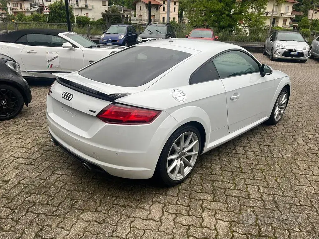 Usata Audi TT S-Line 184 CV (135 kW) 2017 Bianco Coupé