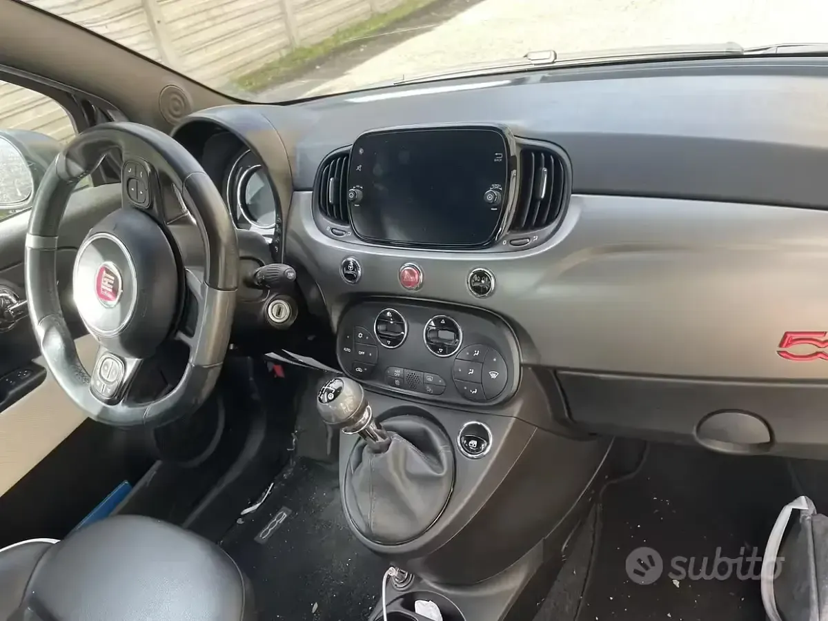 Usata Fiat 500 69 CV (50 kW) 2019 Nero Utilitaria