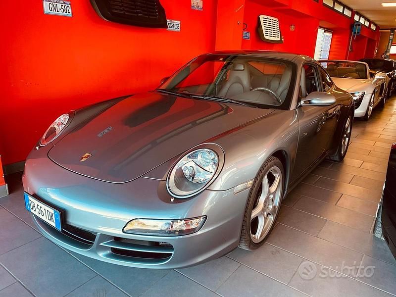 Usata Porsche 997 325 CV (239 kW) 2006 Grigio Coupé