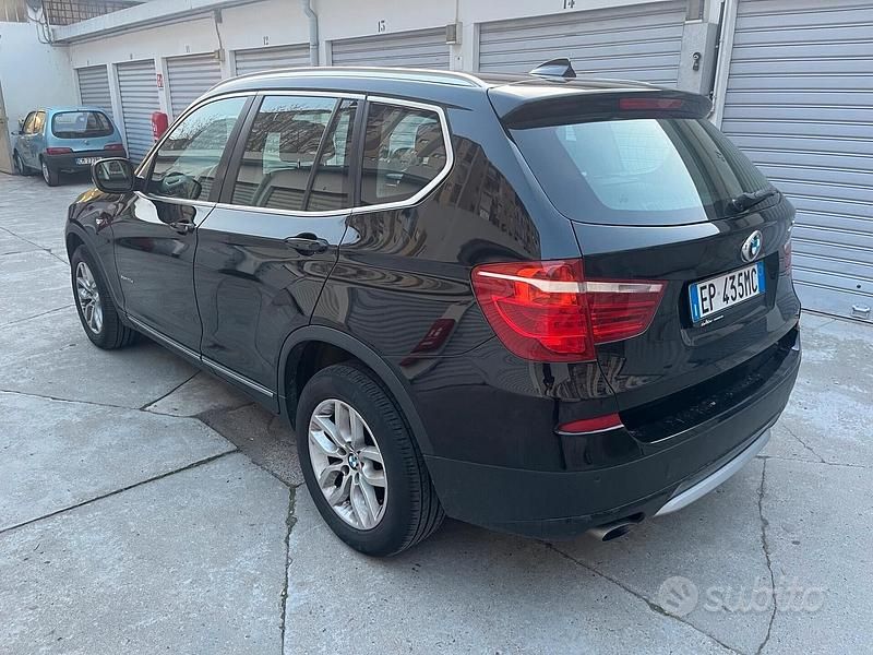 Usata BMW X3 184 CV (135 kW) 2012 Nero SUV
