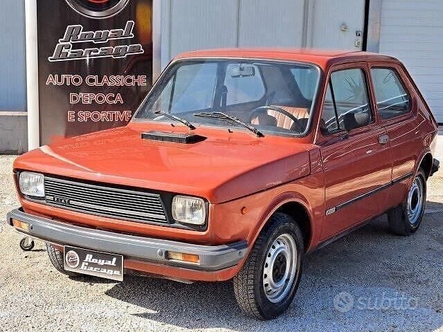Usata Fiat 127 45 CV (33 kW) 1970 Rosso Berlina