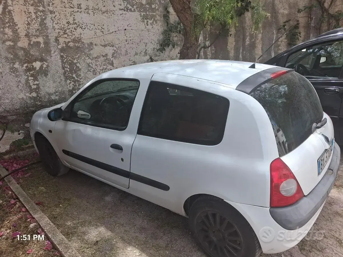 Usata Renault Clio 2004 Bianco Utilitaria