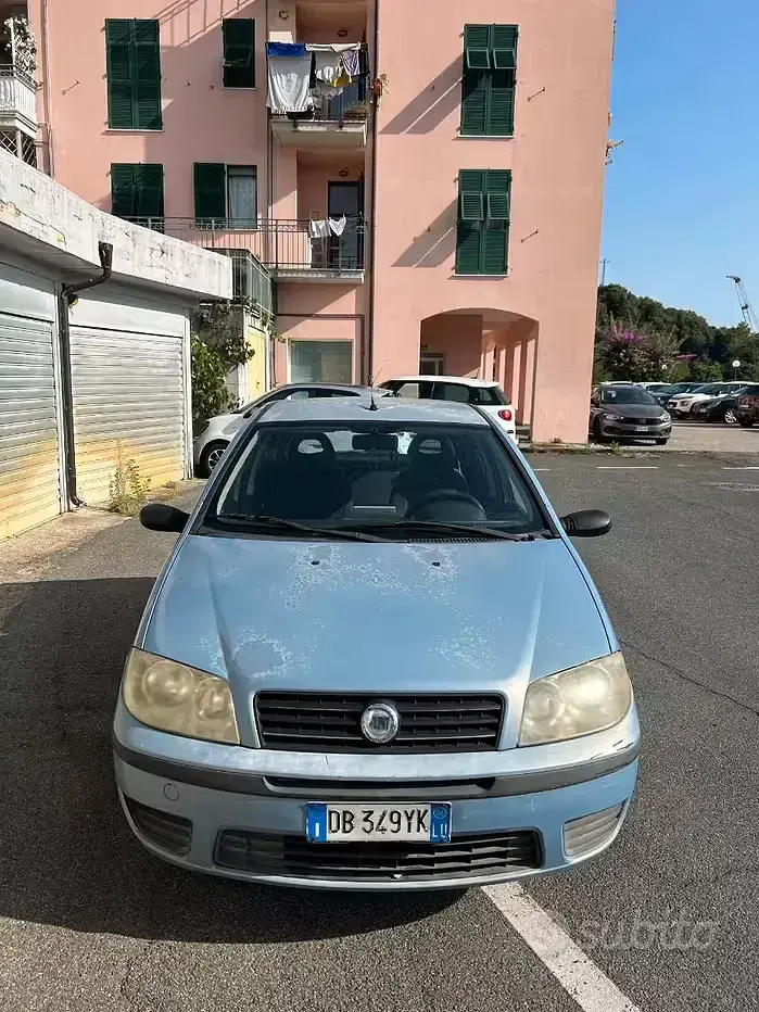 Usata Fiat Punto 2006 Bluazzurro Utilitaria