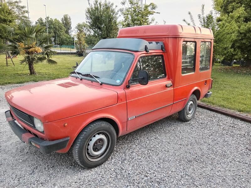 Usata Fiat Fiorino 54 CV (39 kW) 1980 Rosso Monovolume