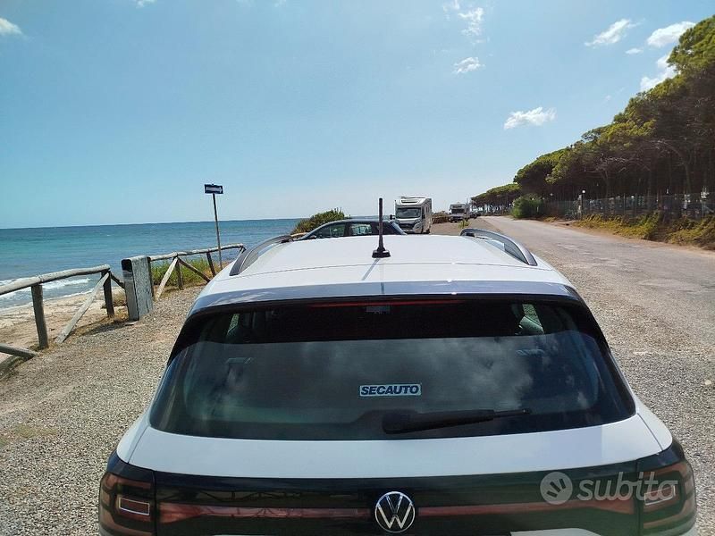 Usata VW T-Cross 110 CV (80 kW) 2021 Bianco SUV