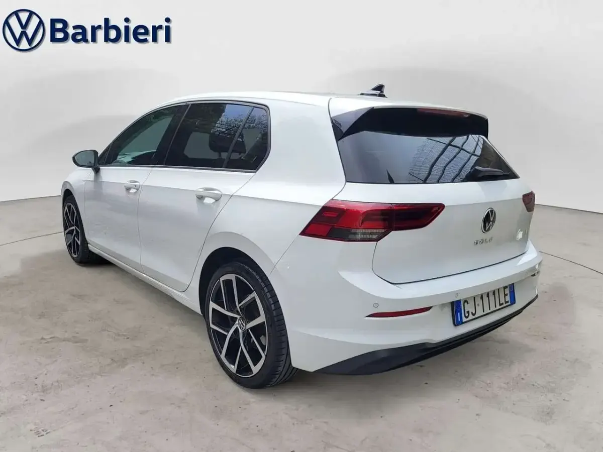 Usata VW Golf VII Life 150 CV (110 kW) 2020 Bianco Berlina
