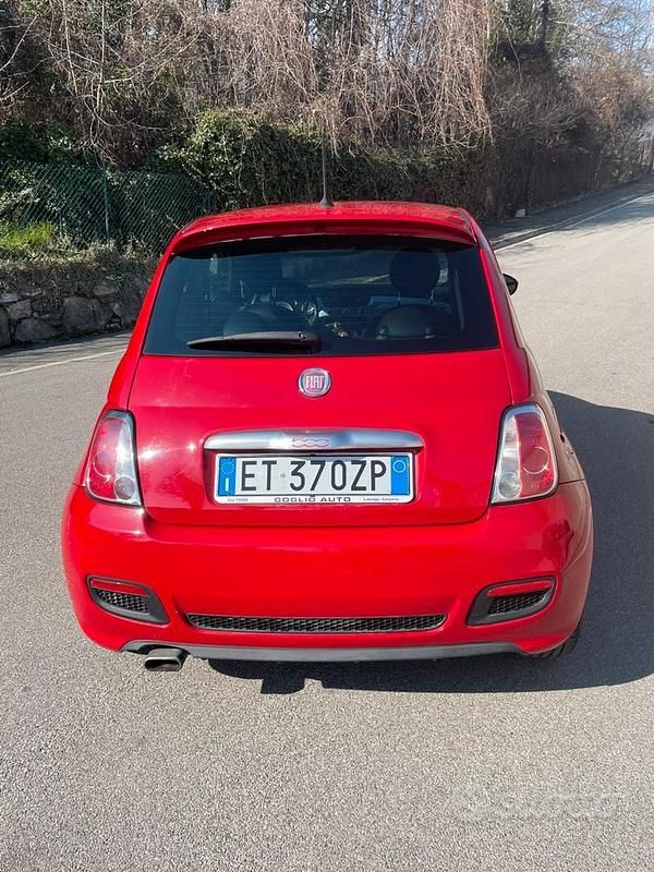 Usata Fiat 500 Sport 2014 Rosso Berlina