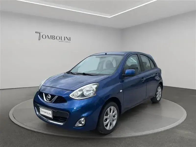 Usata Nissan Micra Acenta 80 CV (58 kW) 2016 Blu Utilitaria