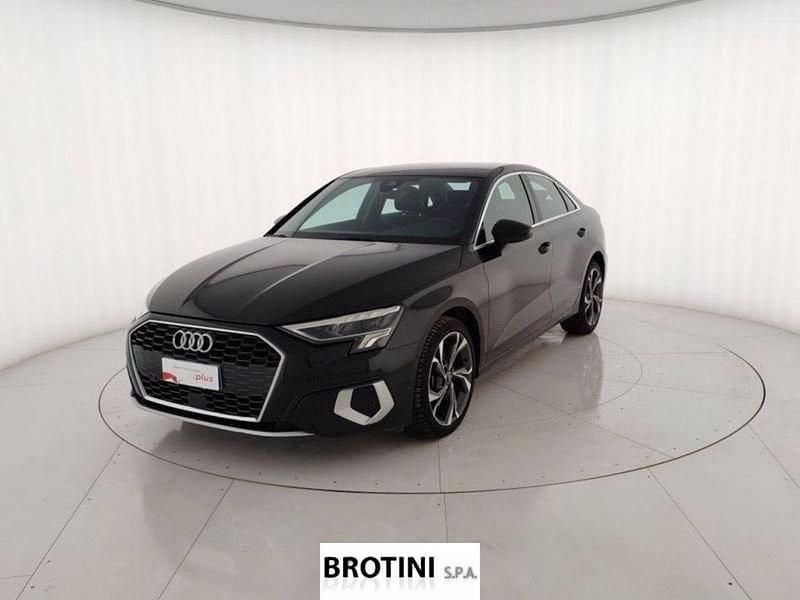 Usata Audi A3 Advanced 116 CV (85 kW) 2023 Nero mythos metallizzato Berlina