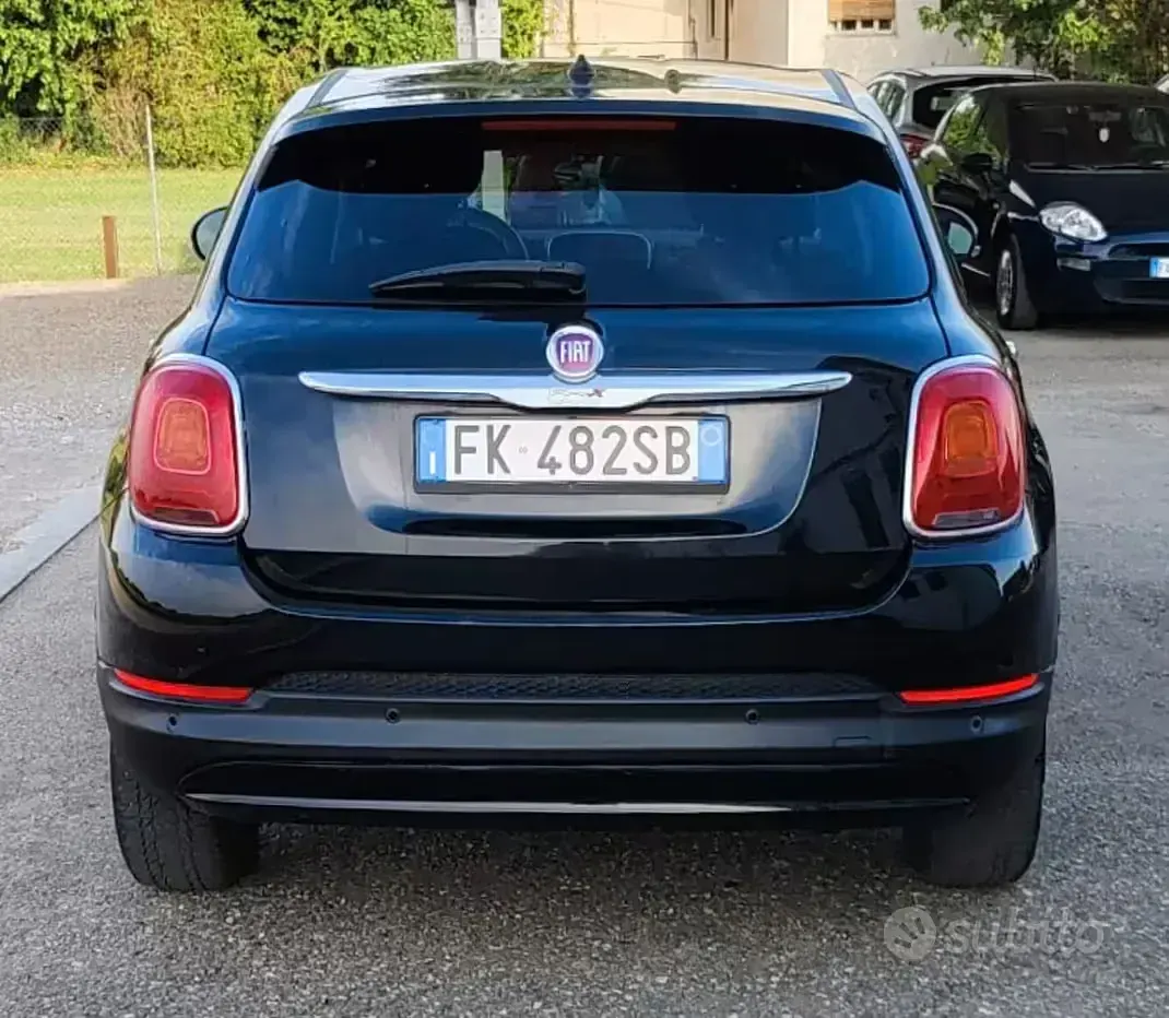 Usata Fiat 500X S 110 CV (80 kW) 2017 Nero SUV