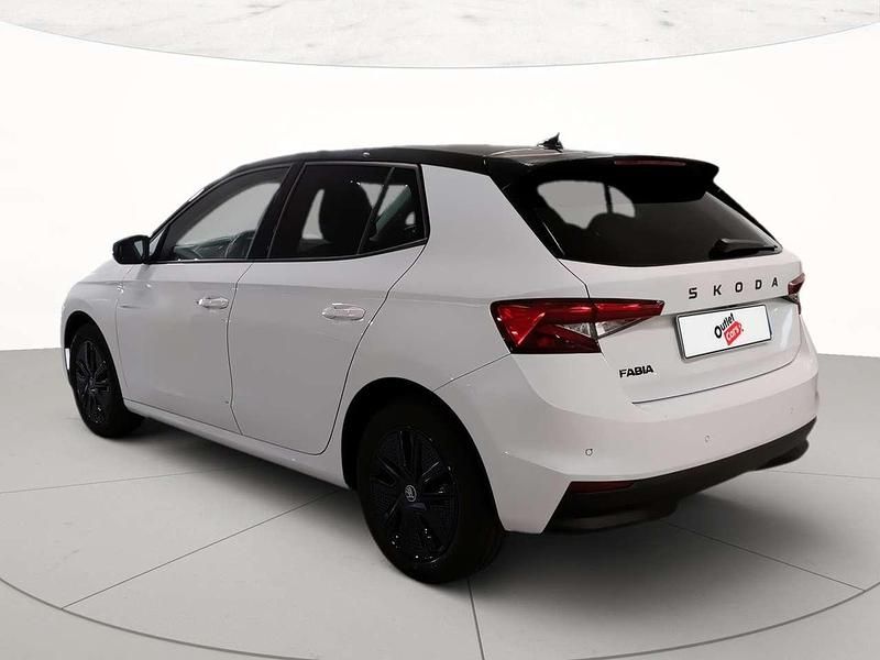 Usata Skoda Fabia Selection 80 CV (58 kW) 2025 Bianco luna metallizzato nero tulipano perlato Berlina