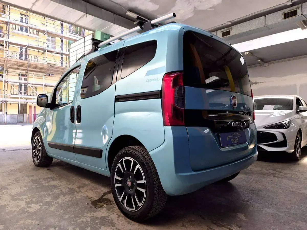 Usata Fiat Qubo Lounge 80 CV (58 kW) 2017 Blu/azzurro Monovolume
