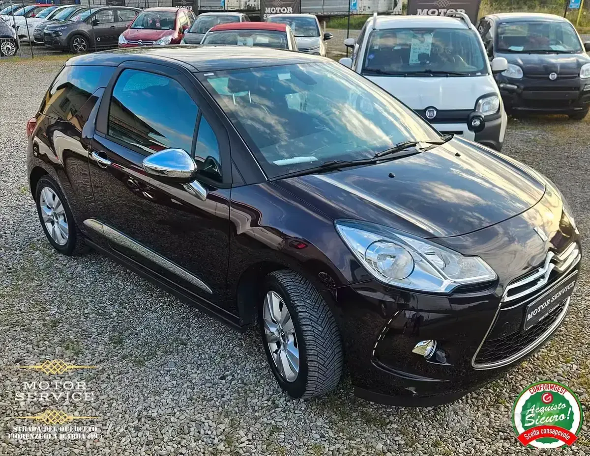 Usata DS Automobiles DS3 82 CV (60 kW) 2015 Nero Coupé
