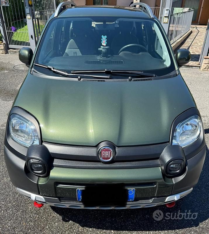 Verde Usata 2020 Fiat Panda Cross Cross Due volumi | 19.000 € (Molto cara) - Immagine 1/4
