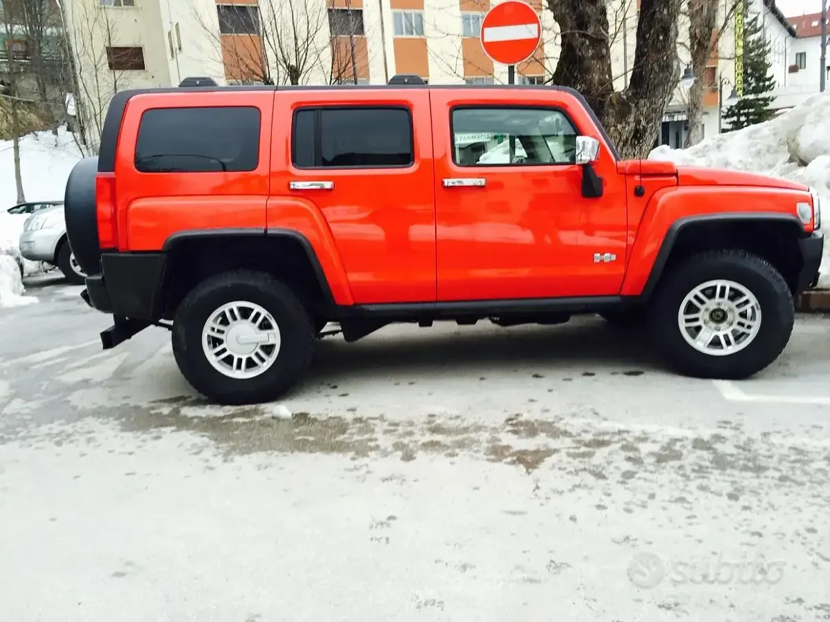 Usata Hummer H3 245 CV (180 kW) 2009 Rosso SUV