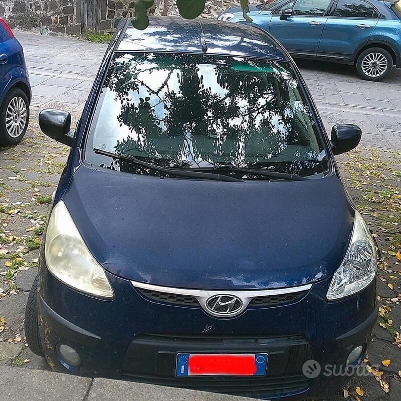Usata Hyundai i10 66 CV (48 kW) 2009 Blu Utilitaria