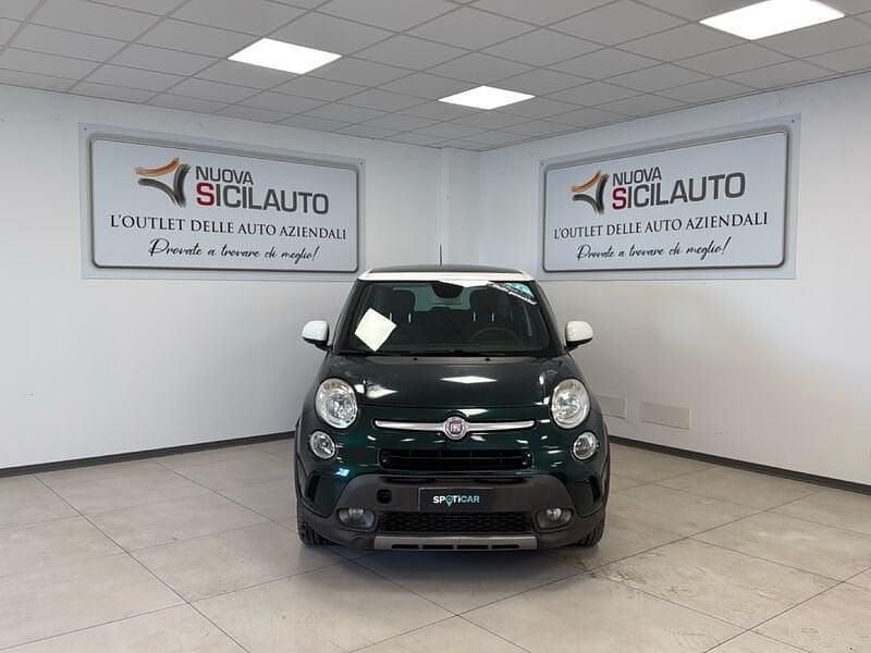 Usata Fiat 500L Trekking 105 CV (77 kW) 2014 Verde Monovolume