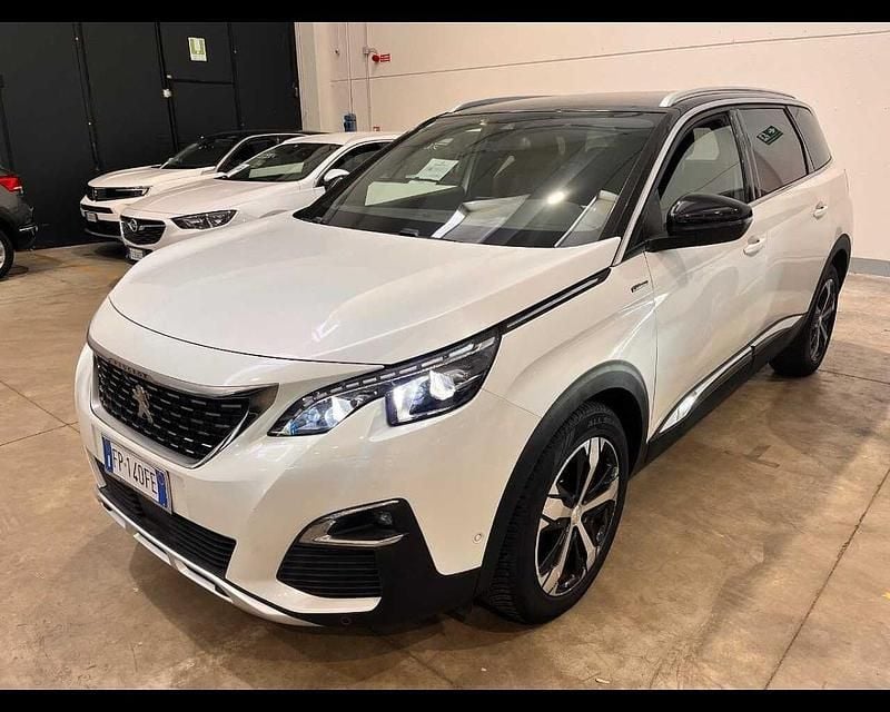 Usata Peugeot 5008 GT-line 120 CV (88 kW) 2018 Bianco SUV