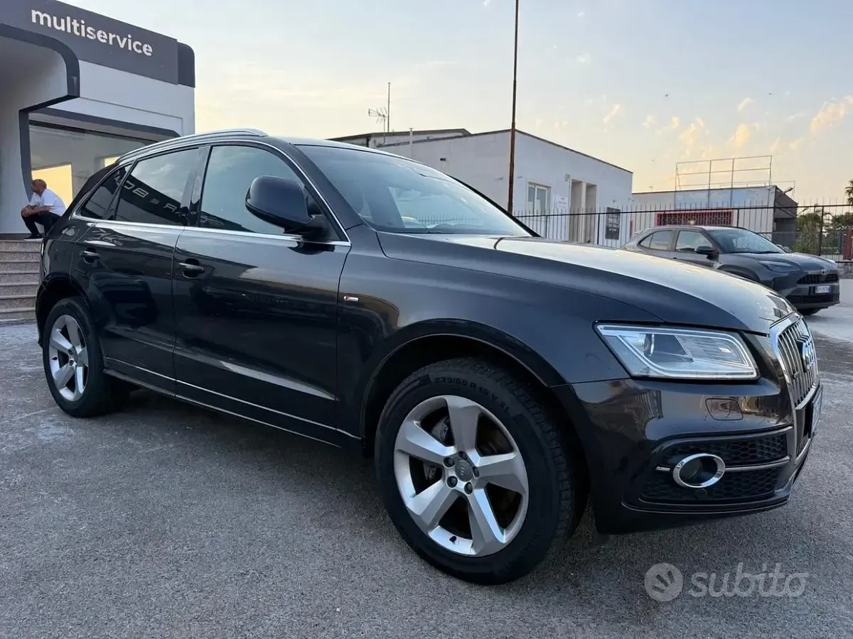 Usata Audi Q5 Advanced Plus 250 CV (183 kW) 2014 Nero SUV