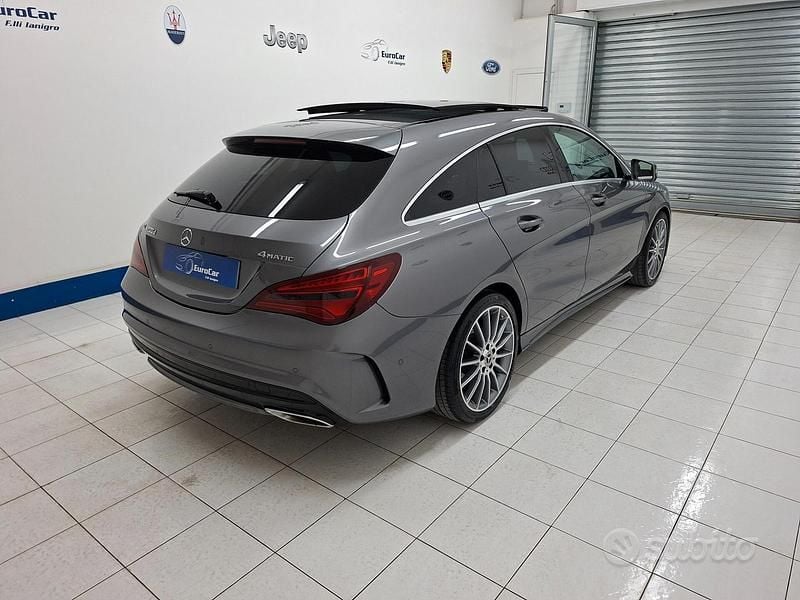 Usata Mercedes CLA200 Premium 136 CV (100 kW) 2018 Grigio Station wagon