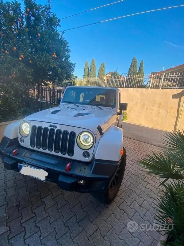 Usata Jeep Wrangler 200 CV (147 kW) 2015 Bianco SUV