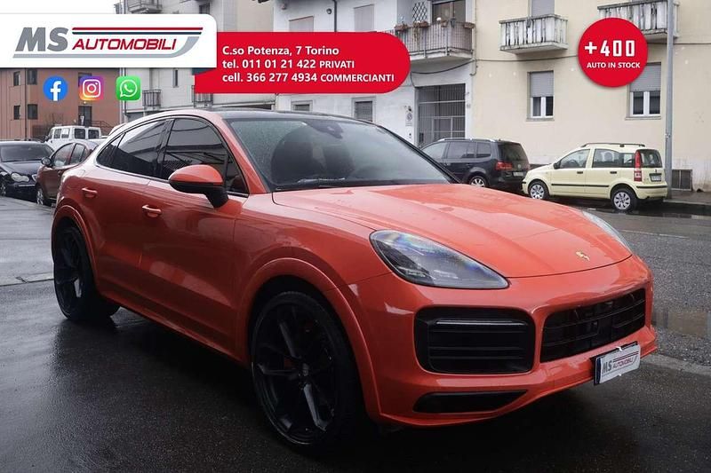 Arancione Usata 2019 Porsche Cayenne SUV | 59.900 € (Buon prezzo) - Immagine 1/4
