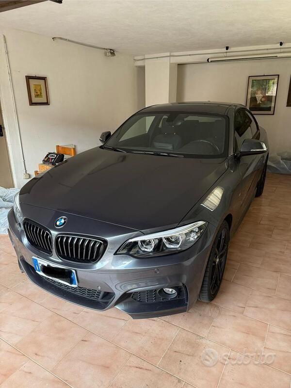Usata BMW 220 M Sport 190 CV (139 kW) 2018 Grigio Coupé