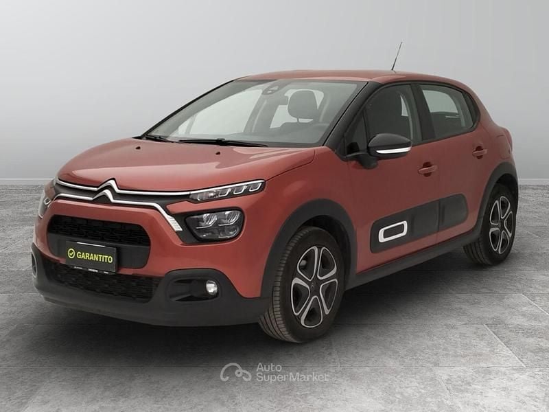 Rosso Usata 2022 Citroën C3 Feel Due volumi | 12.190 € (Buon prezzo) - Immagine 1/4