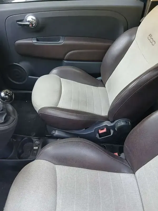 Usata Fiat 500C 95 CV (69 kW) 2013 Blu/azzurro Cabrio