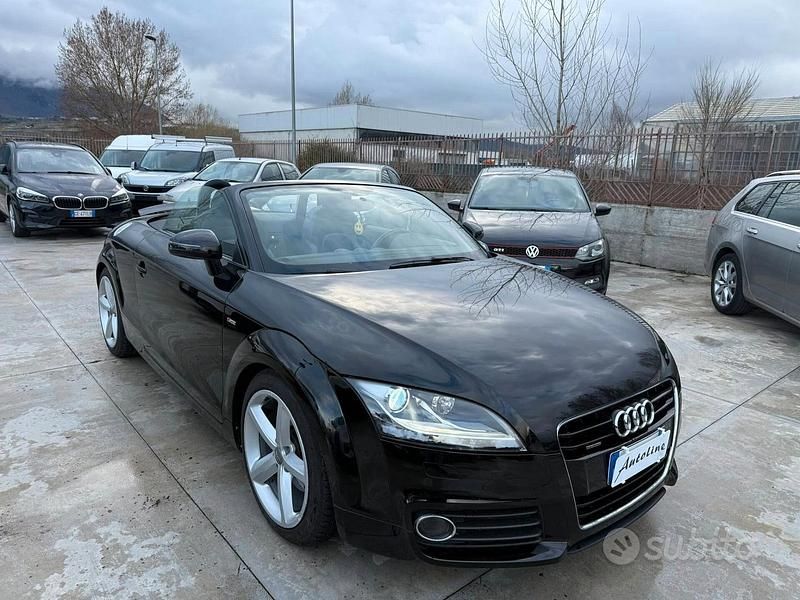 Usata Audi TT Roadster S-Line 170 CV (125 kW) 2011 Nero Cabrio