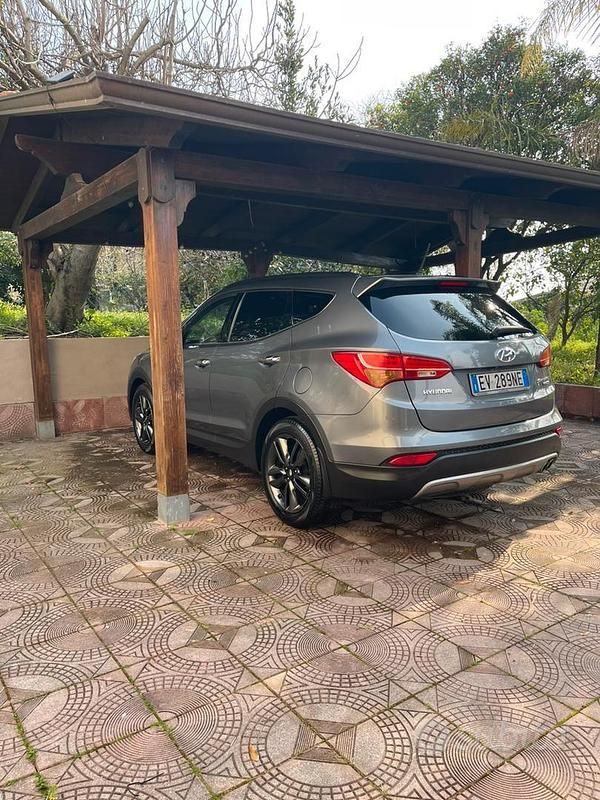 Usata Hyundai Santa Fe 197 CV (144 kW) 2014 Grigio SUV