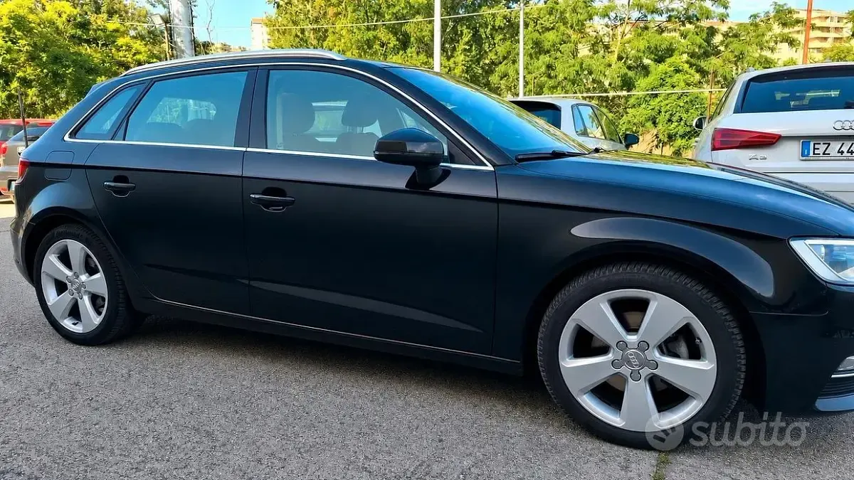 Usata Audi A3 Ambition 150 CV (110 kW) 2014 Nero Berlina