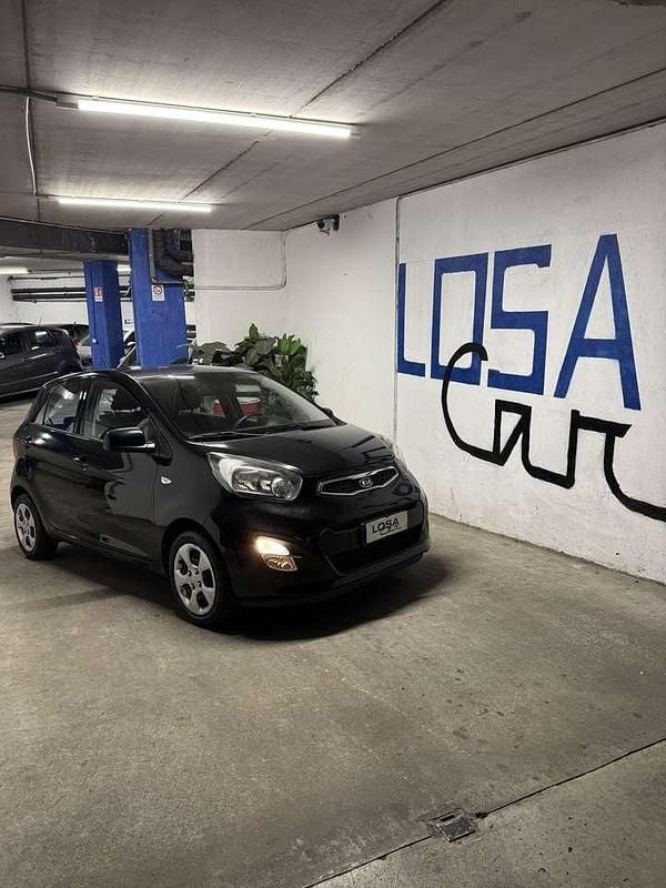 Usata Kia Picanto 69 CV (50 kW) 2012 Nero Utilitaria