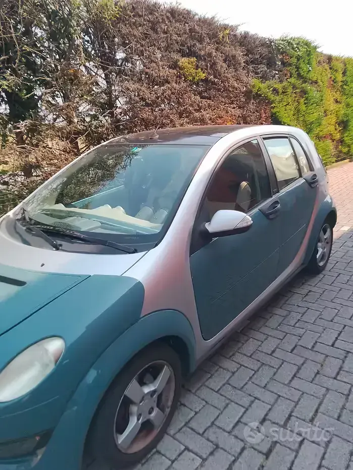 Usata Smart ForFour Passion 95 CV (69 kW) 2006 Verde Utilitaria