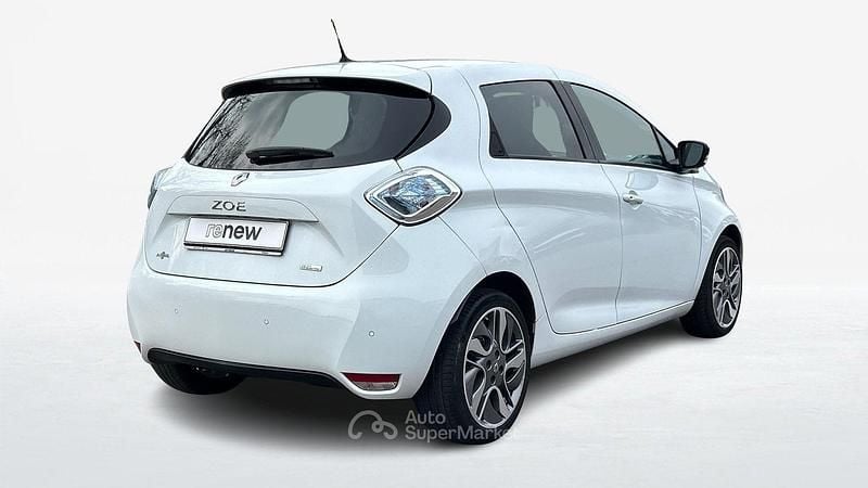 Usata Renault Zoe Intens 80 kW (109 CV) 2019 Bianco Utilitaria