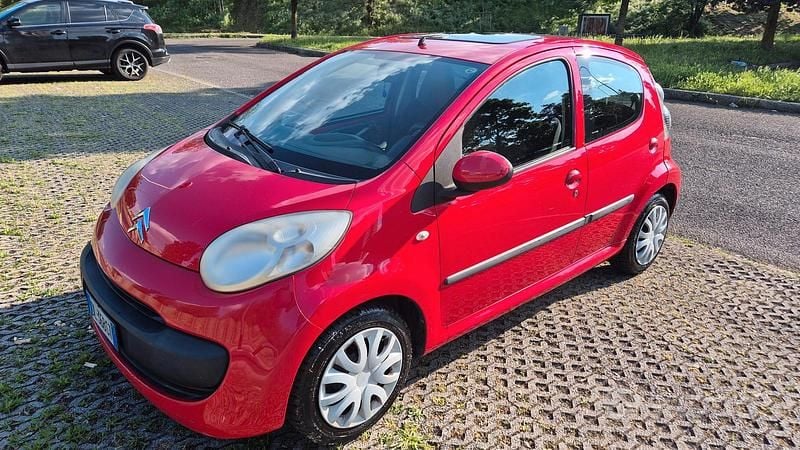Usata Citroën C1 68 CV (50 kW) 2008 Rosso Utilitaria