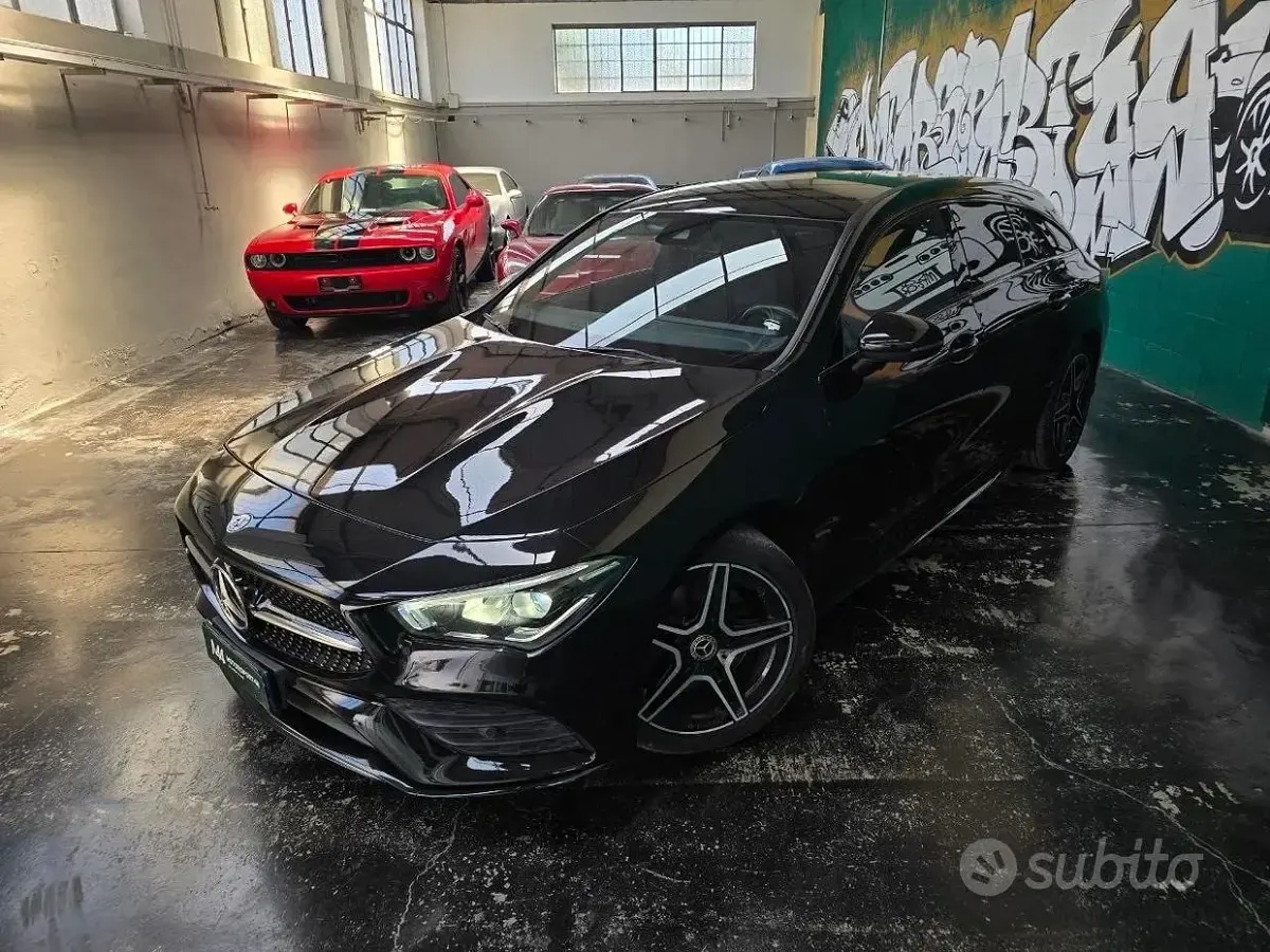 Usata Mercedes CLA200 Premium 150 CV (110 kW) 2019 Nero Coupé
