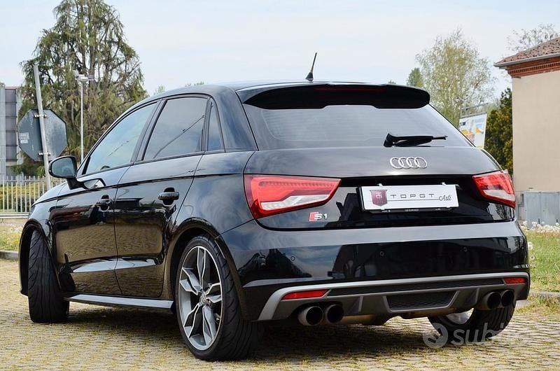 Usata Audi S1 Sportback 231 CV (169 kW) 2015 Nero Utilitaria