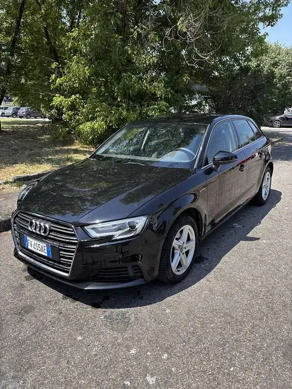 Usata Audi A3 Ambiente 110 CV (80 kW) 2018 Nero Berlina