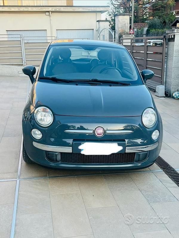 Usata Fiat 500 Lounge 69 CV (50 kW) 2010 Grigio Berlina